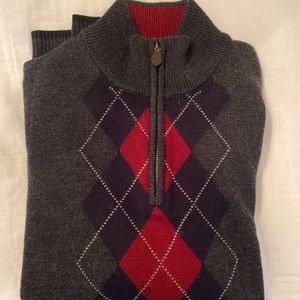 Brooks Brothers Half Zip Sweater Men’s Medium